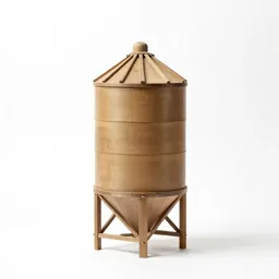 Grain silo model
