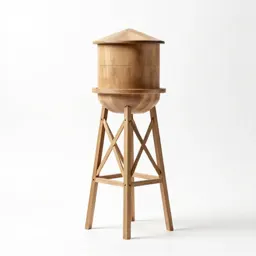 Water tower model