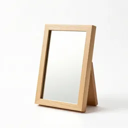 Compact mirror open