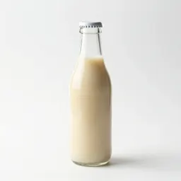Soju bottle and glass