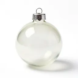 Hand-blown glass bauble