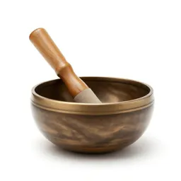 Singing bowl with a mallet