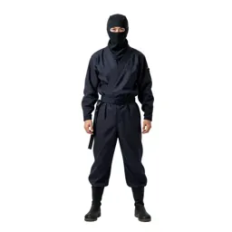 Ninja in dark cloth