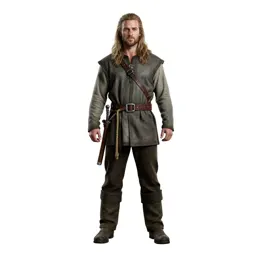 Norse seafarer with a rope