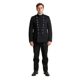 Victorian railway guard