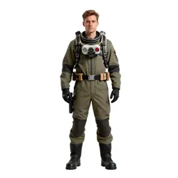 Planetary ranger with a rebreather