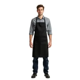 Starship cook in a galley apron