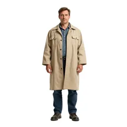 Off-world farmer in a sun cloak