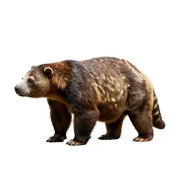 Giant ground sloth