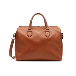 Leather satchel