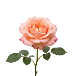 Single garden rose