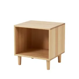 Nightstand with a shelf