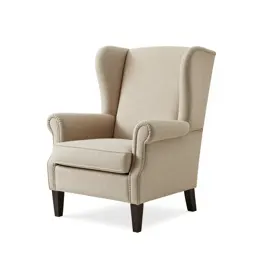 Wingback armchair