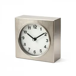 Brutalist desk clock