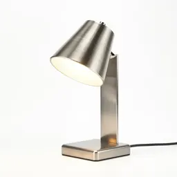 Brutalist desk lamp