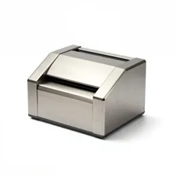 Brutalist label printer