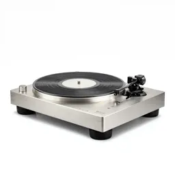 Brutalist record player