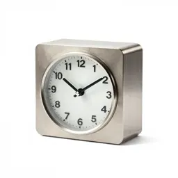 Retro-futuristic desk clock