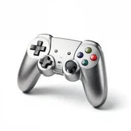 Retro-futuristic game controller