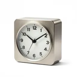 Eco recycled-material desk clock