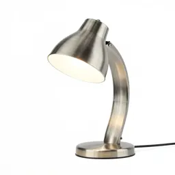 Organic curved desk lamp