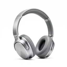 Organic curved pair of headphones