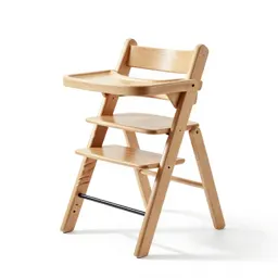 High chair in bentwood