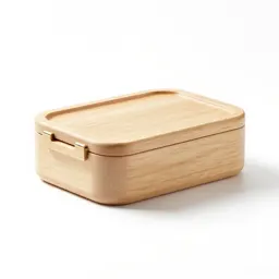 Lunch box with clips