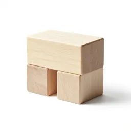 Soft building block set