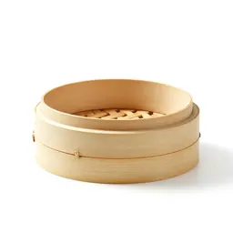 Bamboo steamer basket