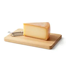 Cheese board with a wire slicer