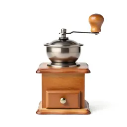 Hand-crank coffee grinder