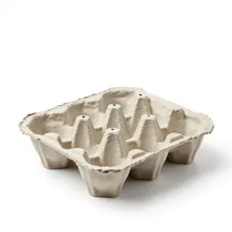 Moulded pulp egg carton