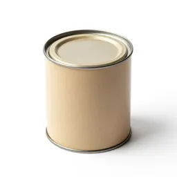 Paint tin with a lever lid