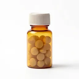 Pill bottle with a child cap