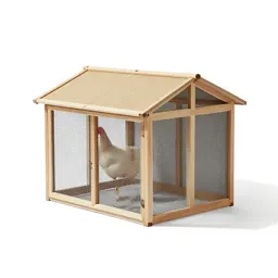 Chicken coop with a run