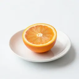 Blood orange halved