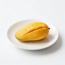 Mango cheek scored