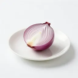 Red onion halved