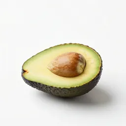 Avocado halved with the stone