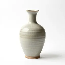 Ceramic vase with a narrow neck