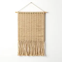 Woven wall hanging