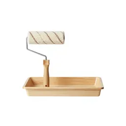 Paint roller and tray