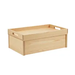 Toolbox with a cantilever tray
