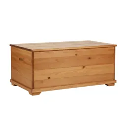 Wooden steamer trunk