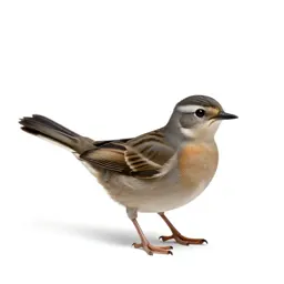 Fantail with its tail spread