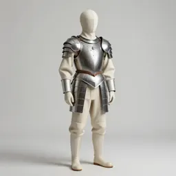 Temple guardian in ceremonial armour