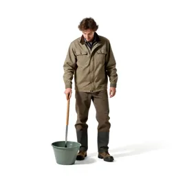 Frontier prospector panning