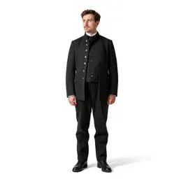 Victorian railway guard
