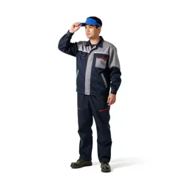 Welder lifting a visor